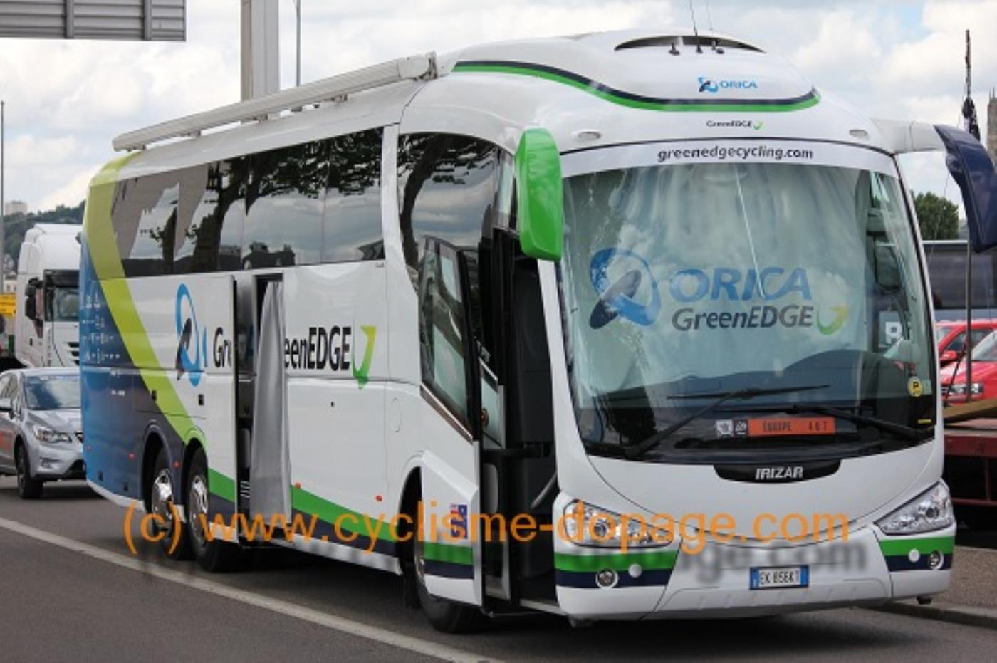 Orica-GreenEdge Bus